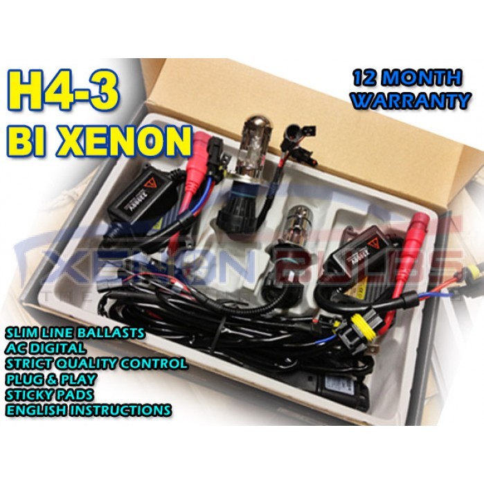 Xenon kit 55W slim Bi-xenon H4