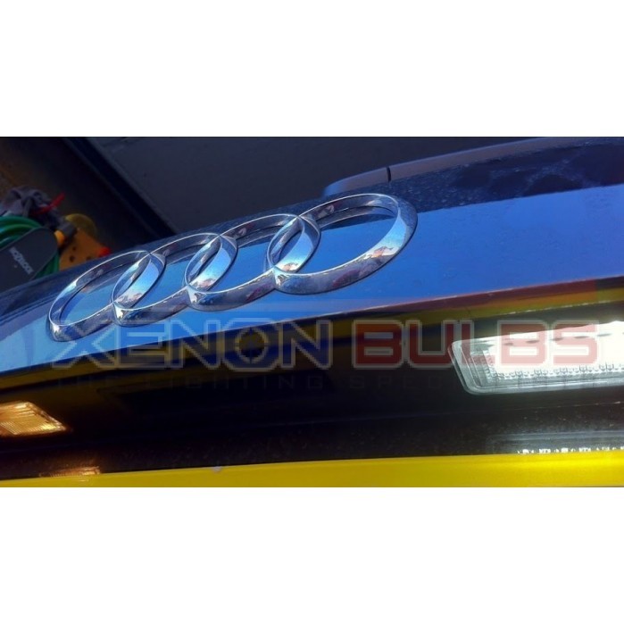HD LED Kennzeichenleuchten für Audi A3(8P), A4(B6), A5(07+09) A6(4F),  A8(4E), Q7(07-09)